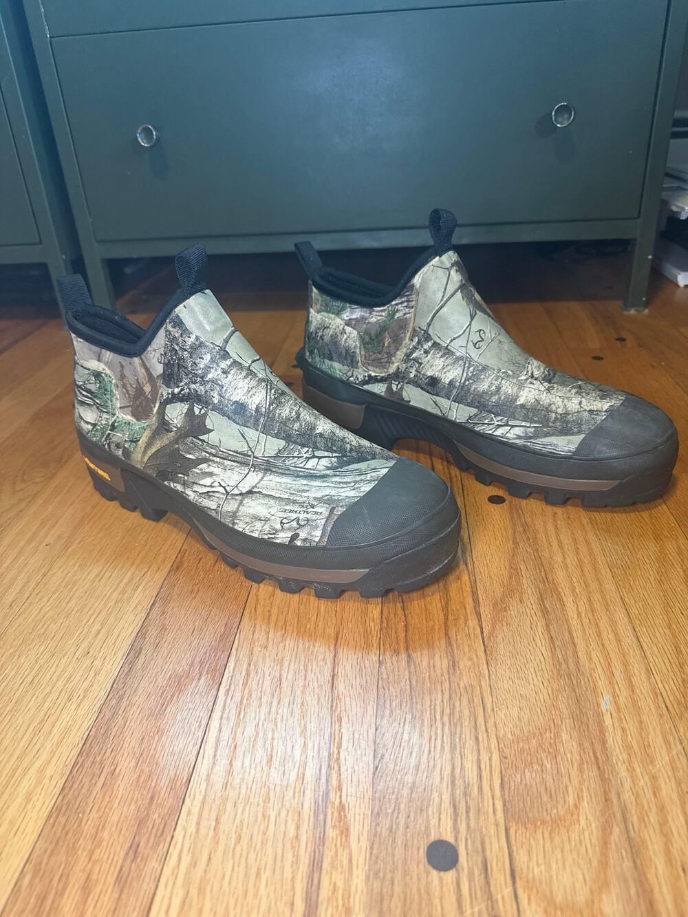 Western Chief Realtree Camo Boots Men's Sz 12 Vibram WP